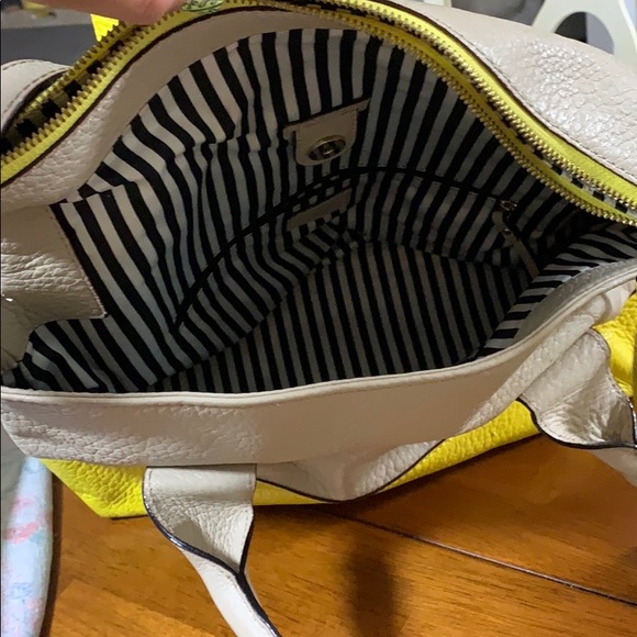 Kate Spade tan and yellow handbag - Picture 5 of 6